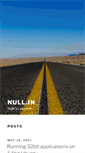 Mobile Screenshot of nullin.com